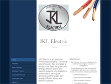 Tablet Screenshot of jklelectric.com